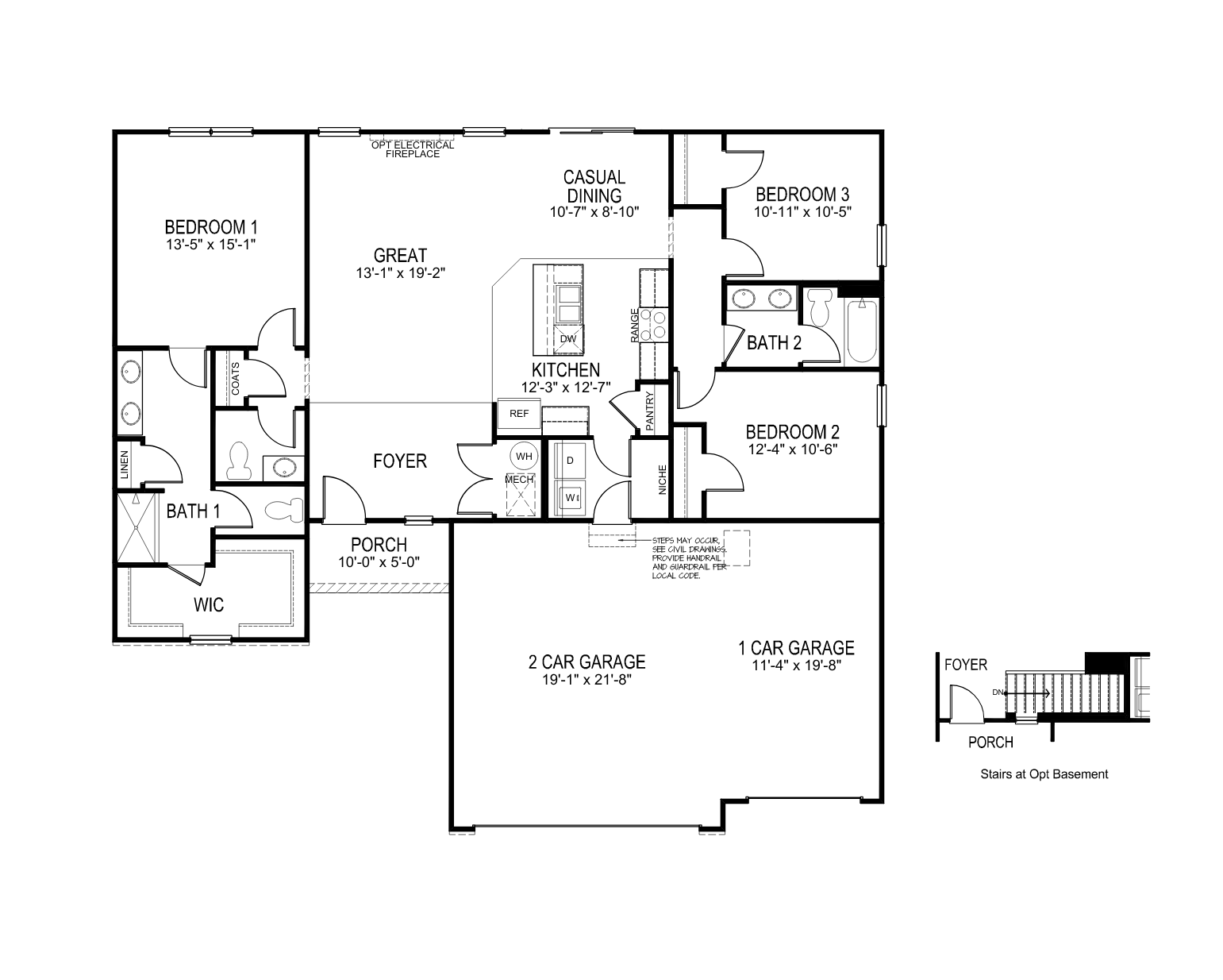 Reagan floor plan 1