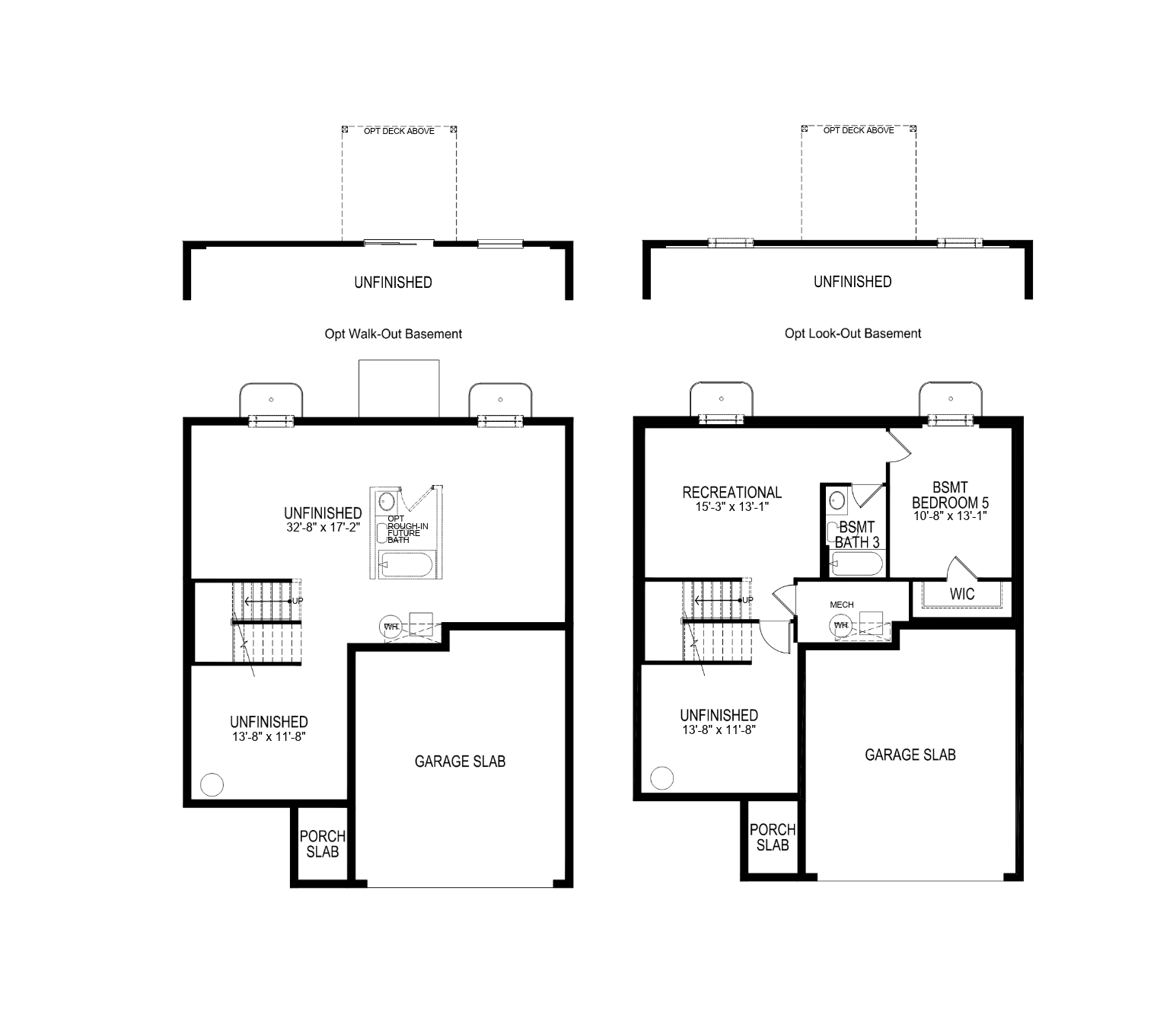Bellamy BSMT floor plan