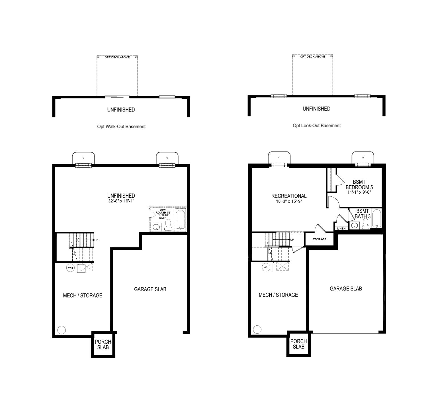 Holcombe BSMT floor plan