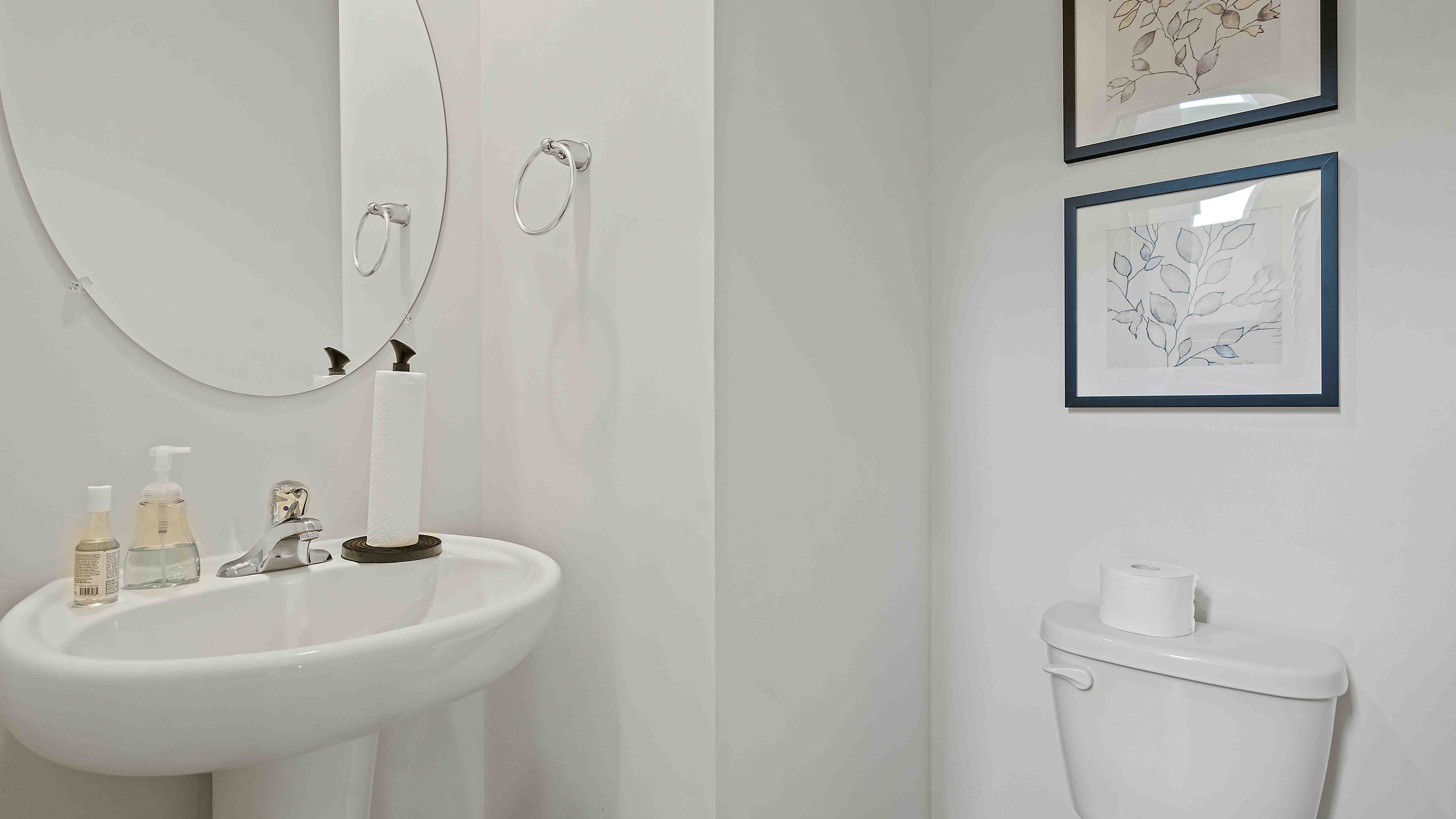 Powder bathroom