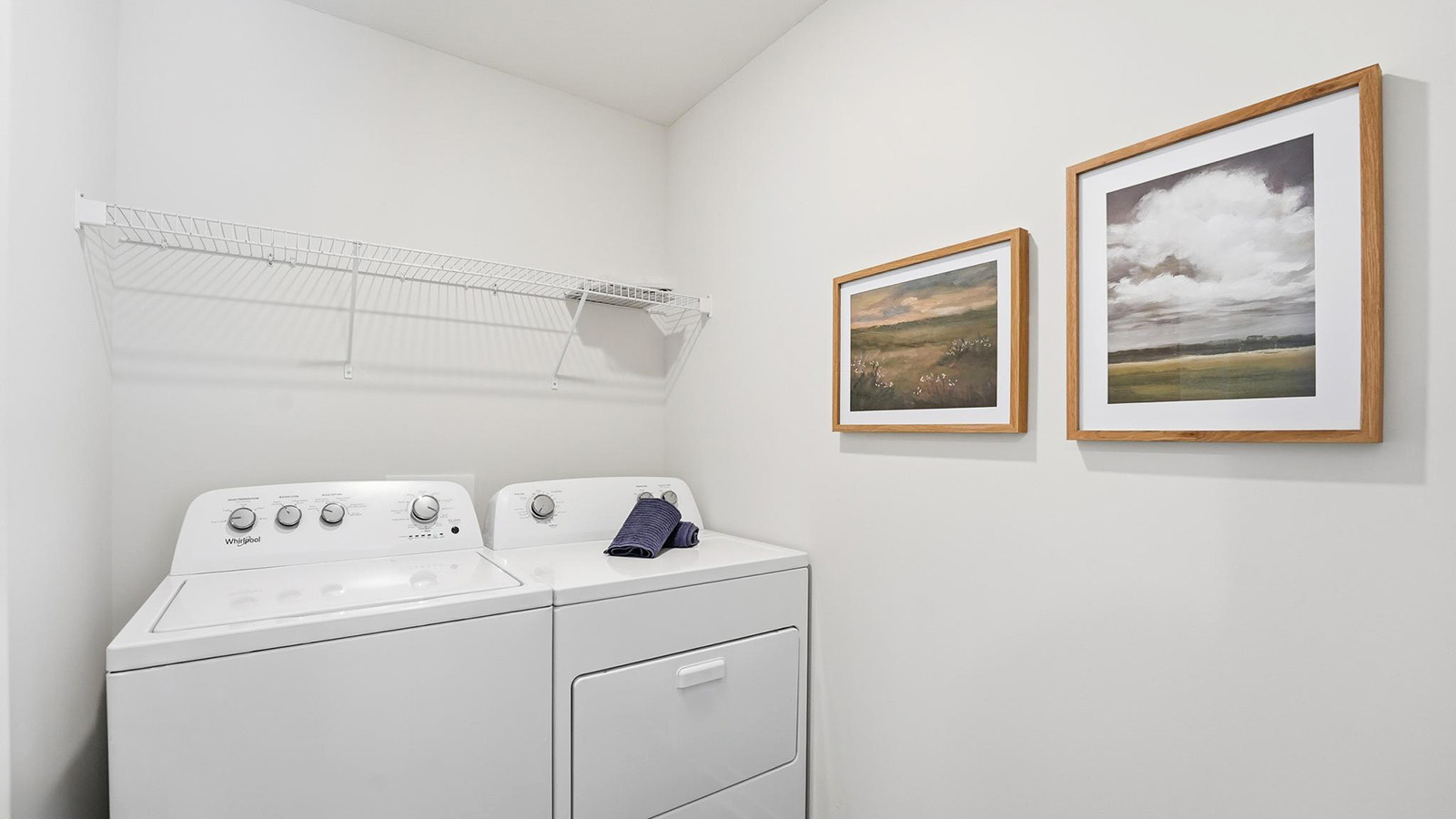 Laundry room.
