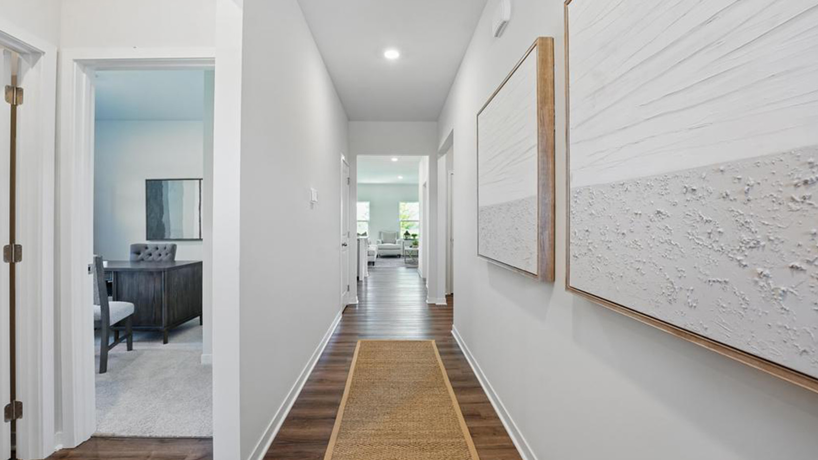 Welcoming foyer hallway