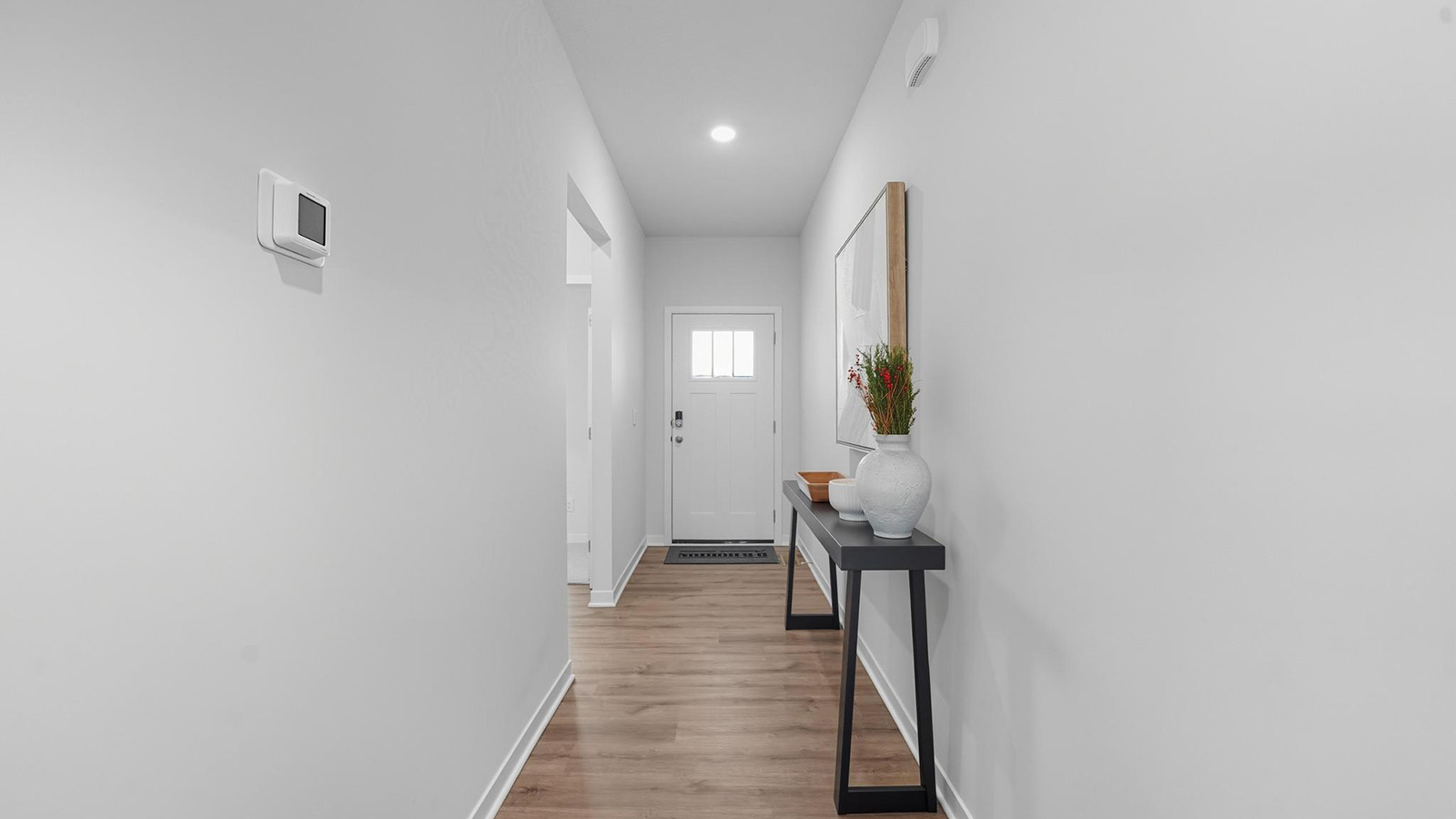 Welcoming foyer hallway