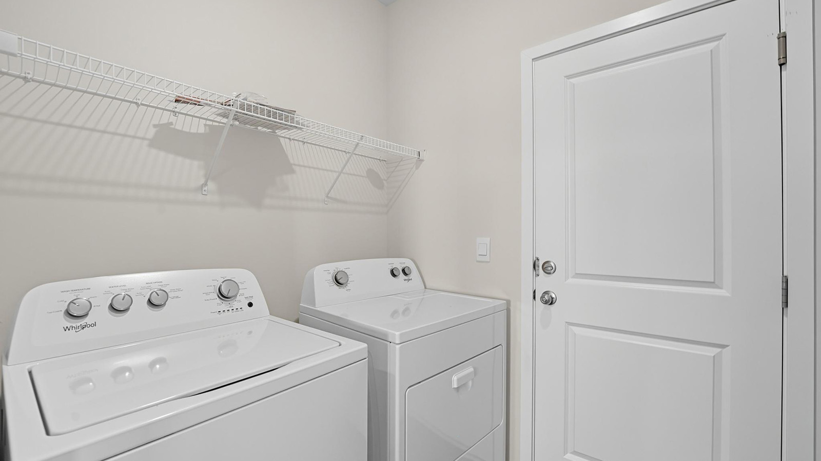 Laundry room.