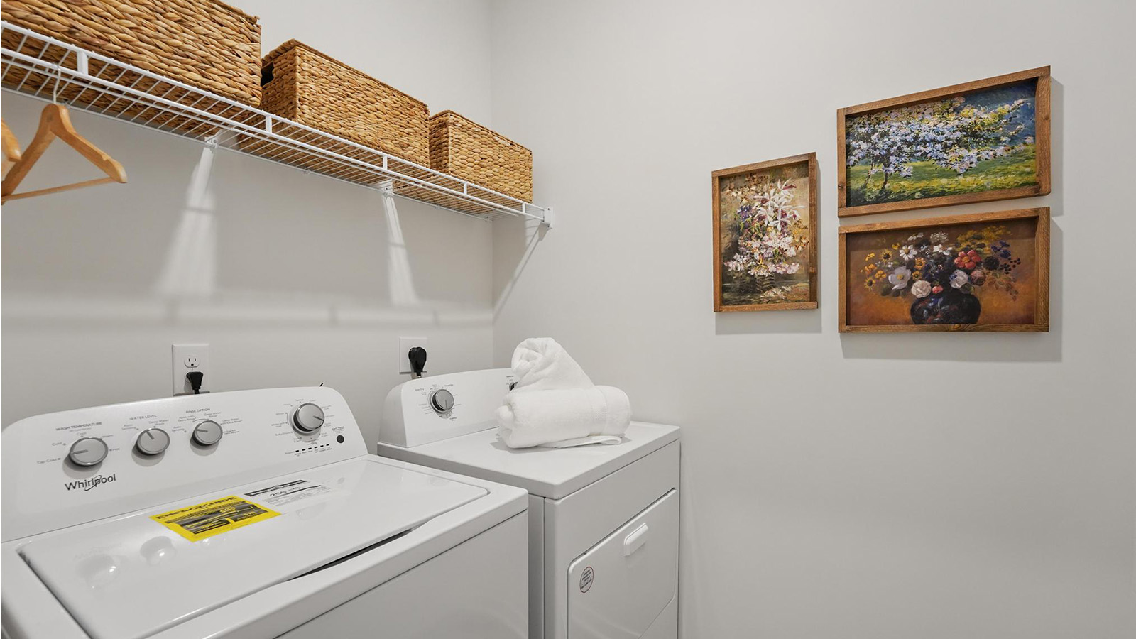 Laundry room.