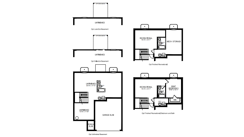 Basement floor plan
