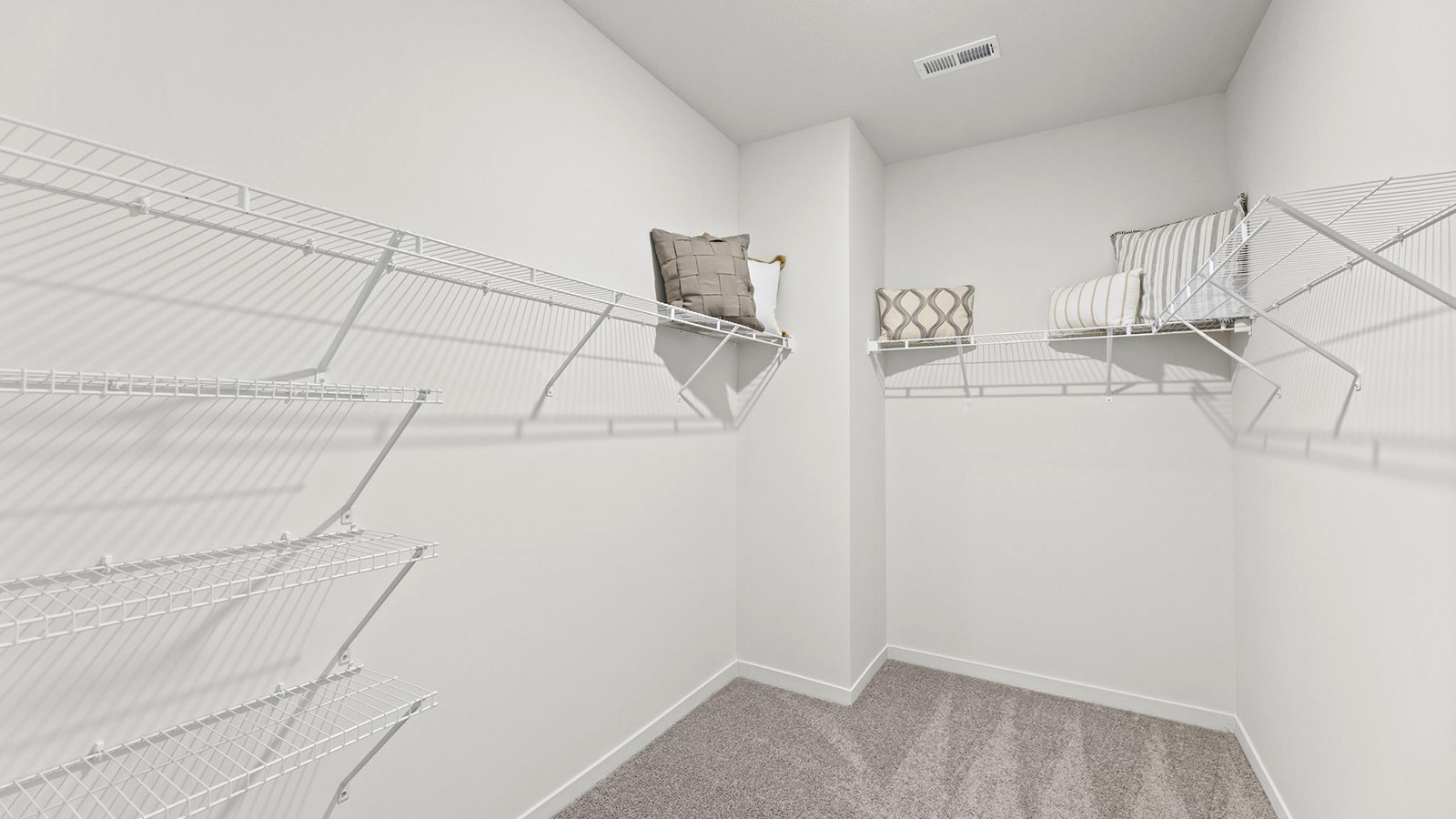 Primary walk in closet