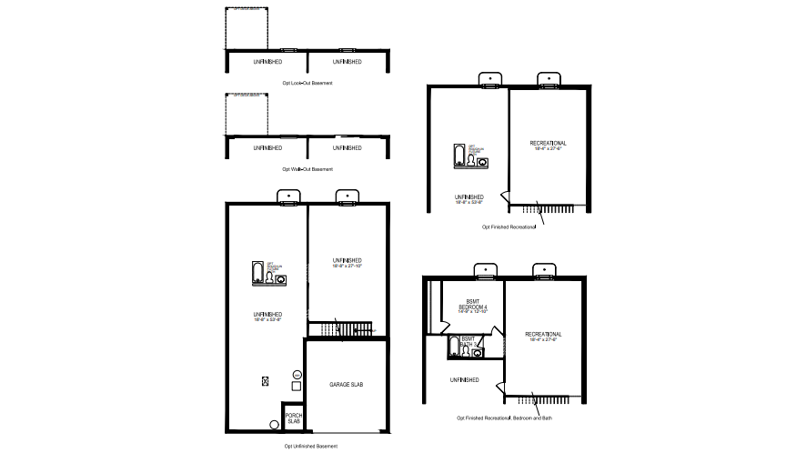 Basement floor plan
