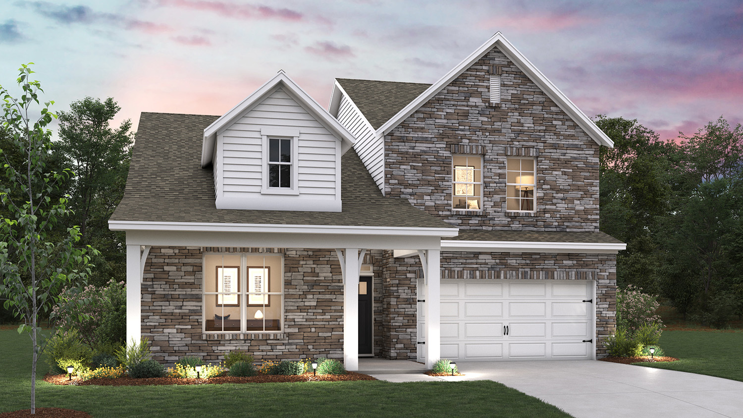Ashley front exterior rendering