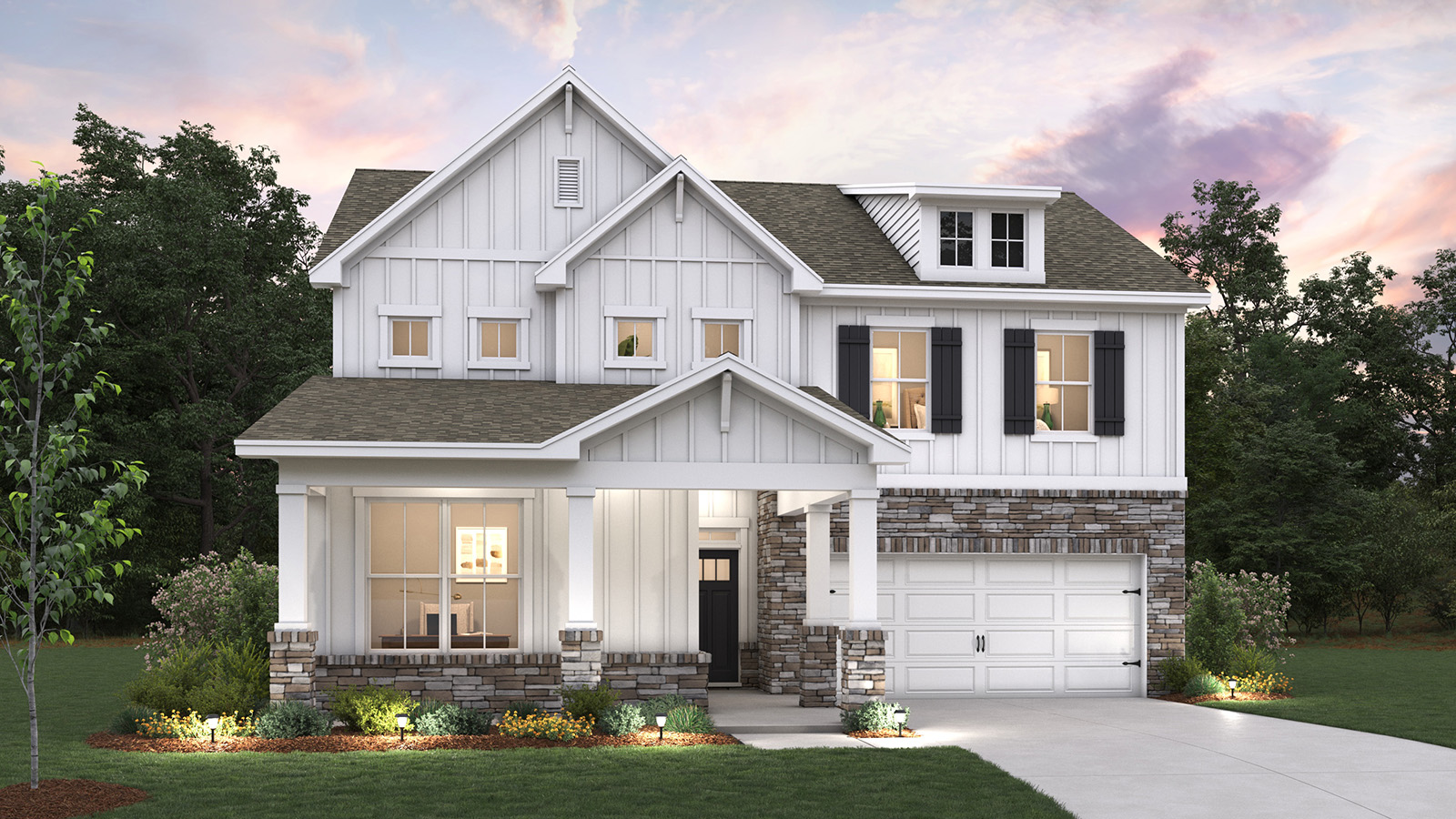 Model front exterior