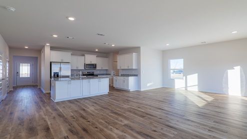 This is a 4-bedroom, 2.5-bathroom two-story home with over 2200 Sq. Ft. and a two car garage.
