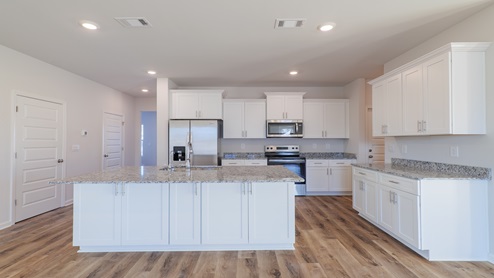 This is a 4-bedroom, 2.5-bathroom two-story home with over 2200 Sq. Ft. and a two car garage.