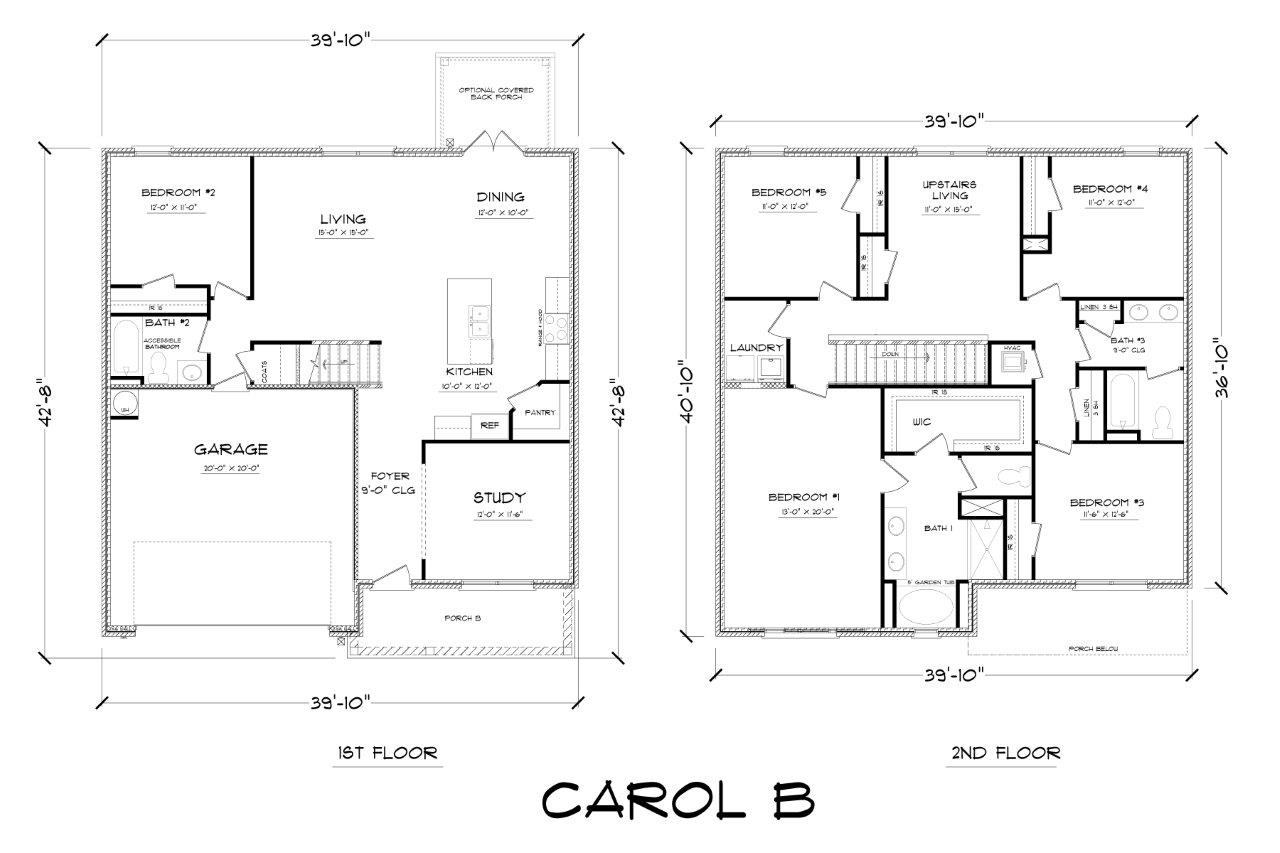 Carol Floorplan