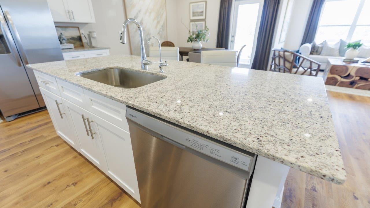 The one-level Beau plan is a spacious, 4-bedroom, 2 bath design in 1,799 square feet