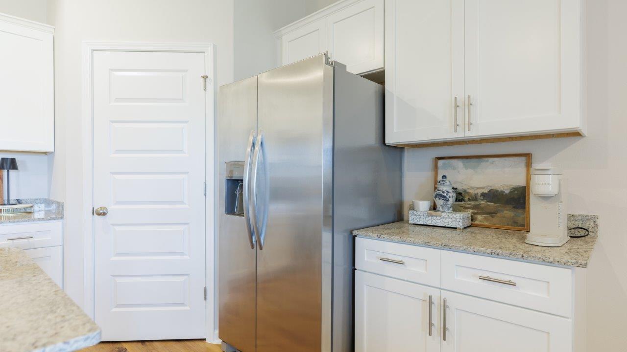 The one-level Beau plan is a spacious, 4-bedroom, 2 bath design in 1,799 square feet