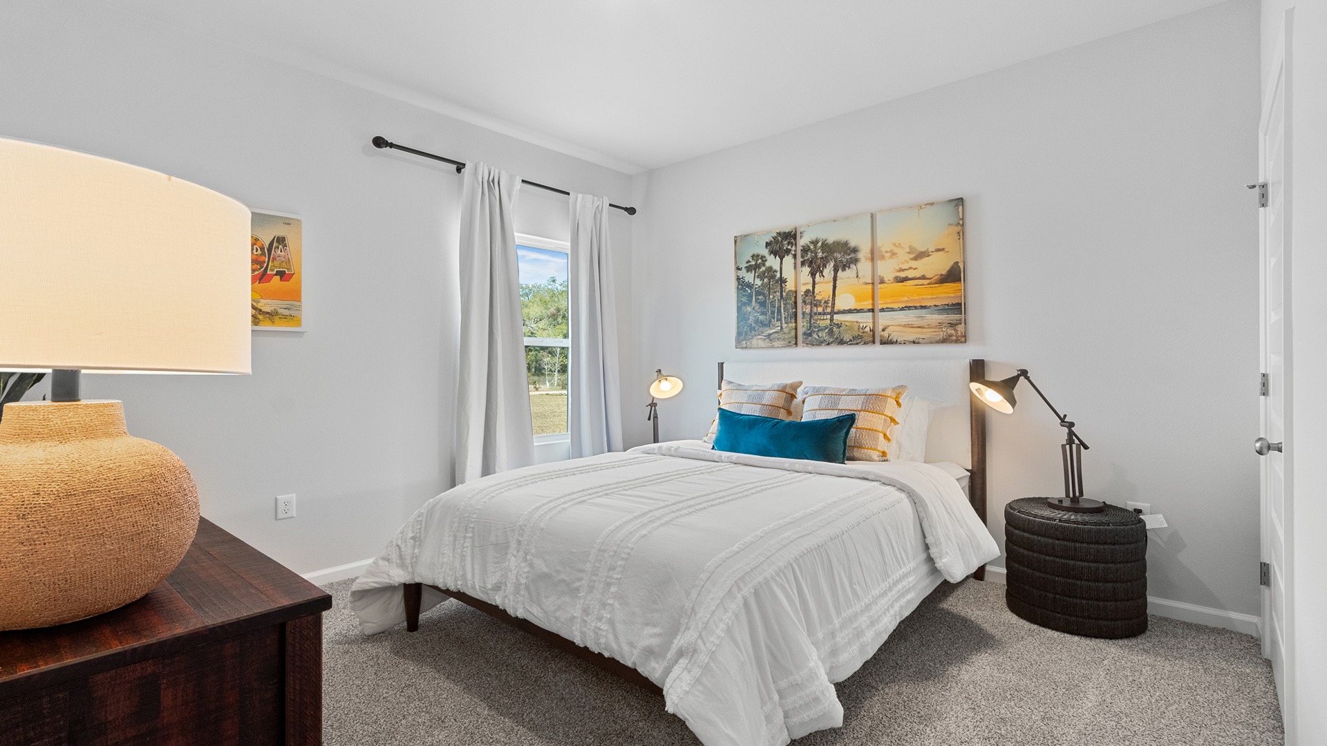 The one-level Beau plan is a spacious, 4-bedroom, 2 bath design in 1,799 square feet