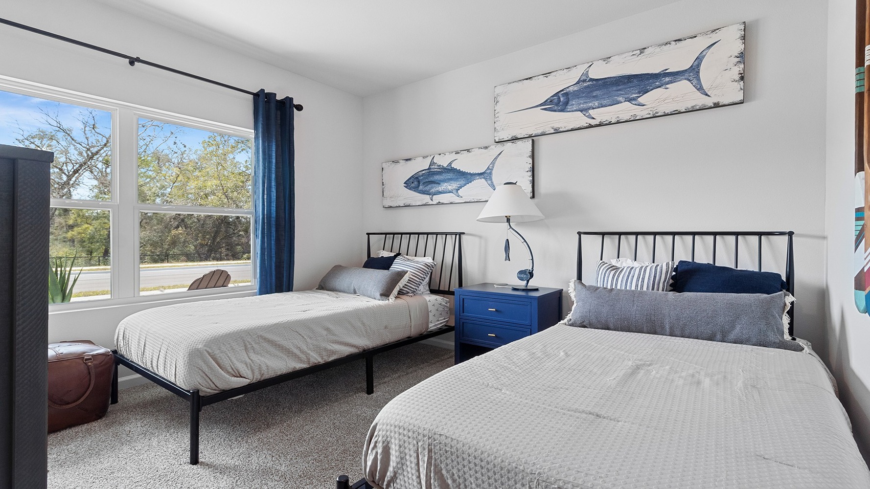 The one-level Beau plan is a spacious, 4-bedroom, 2 bath design in 1,799 square feet