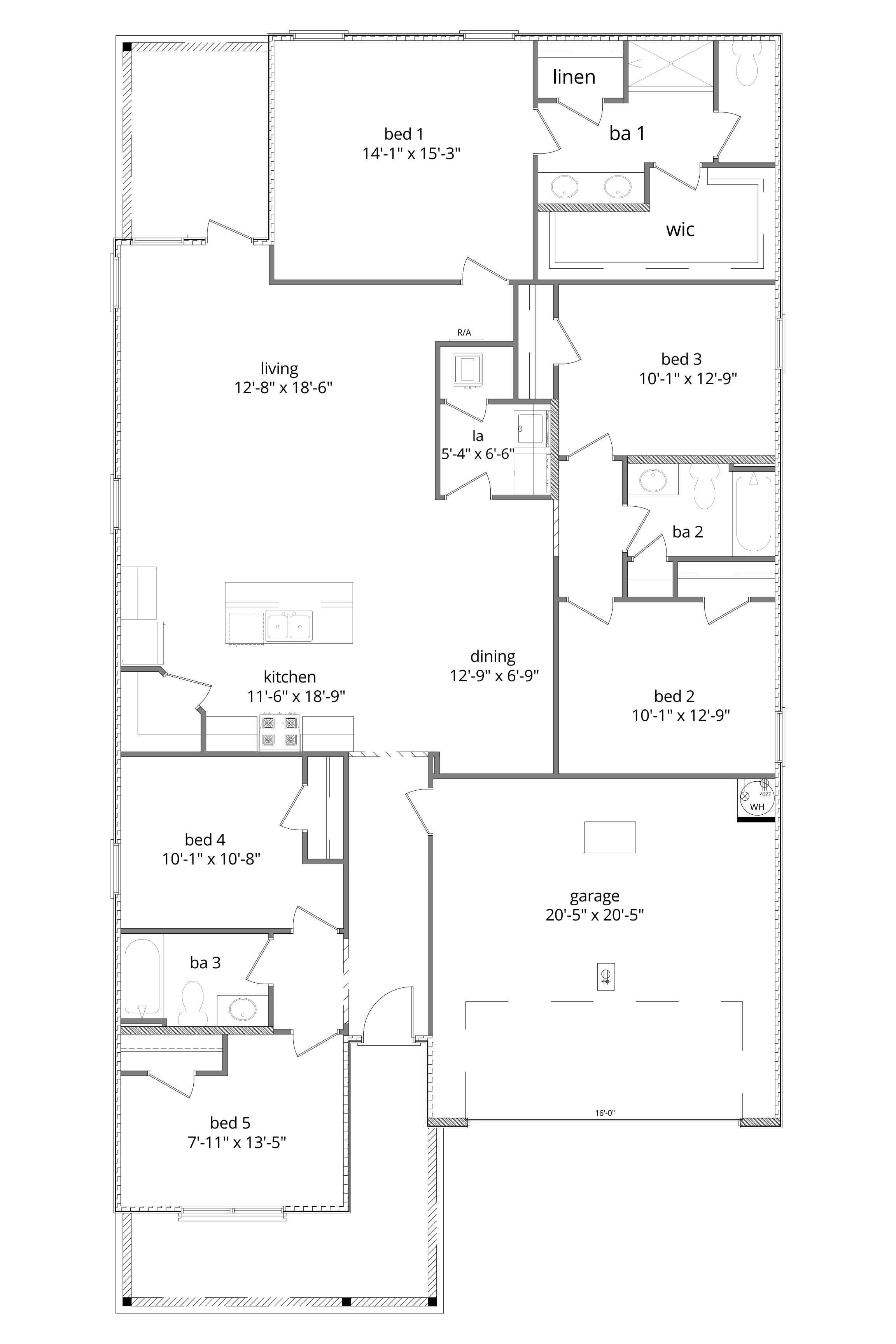 Creekside floorplan