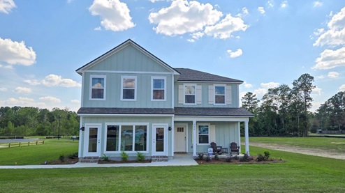 Model home in Reynolda Place