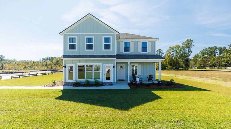 Model home in Reynolda Place