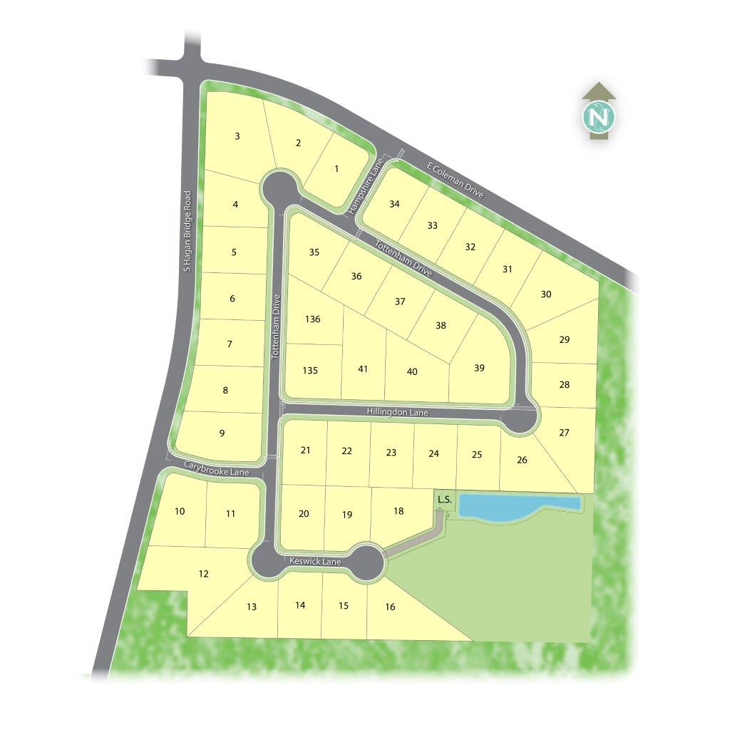Static Lot Map