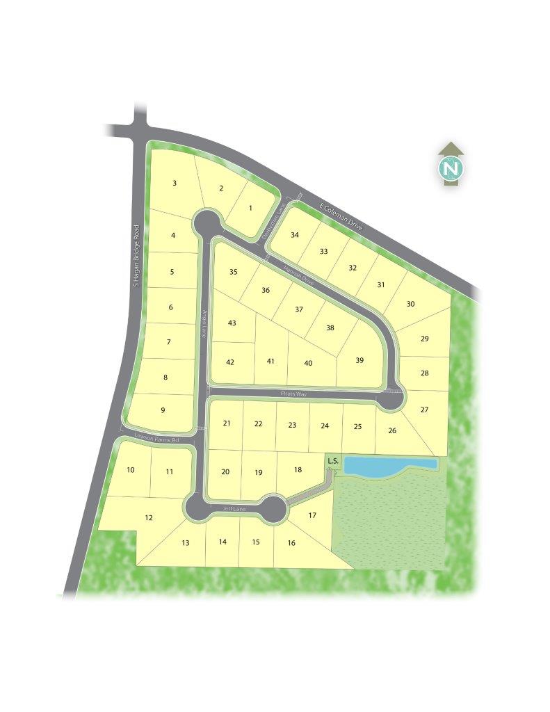 Static Lot Map