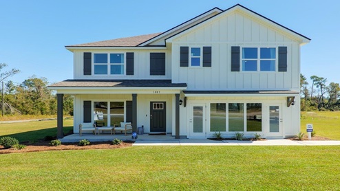 The Carol model home in Ballantyne