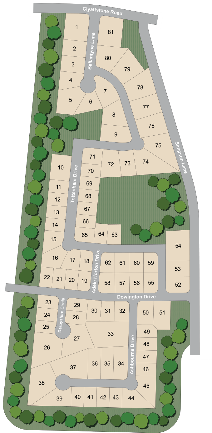 Static Lot Map