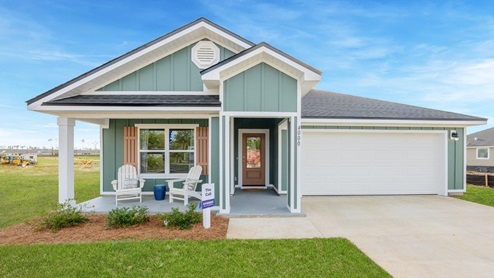 Green Cali model home in Southwood community Tallahassee FL
