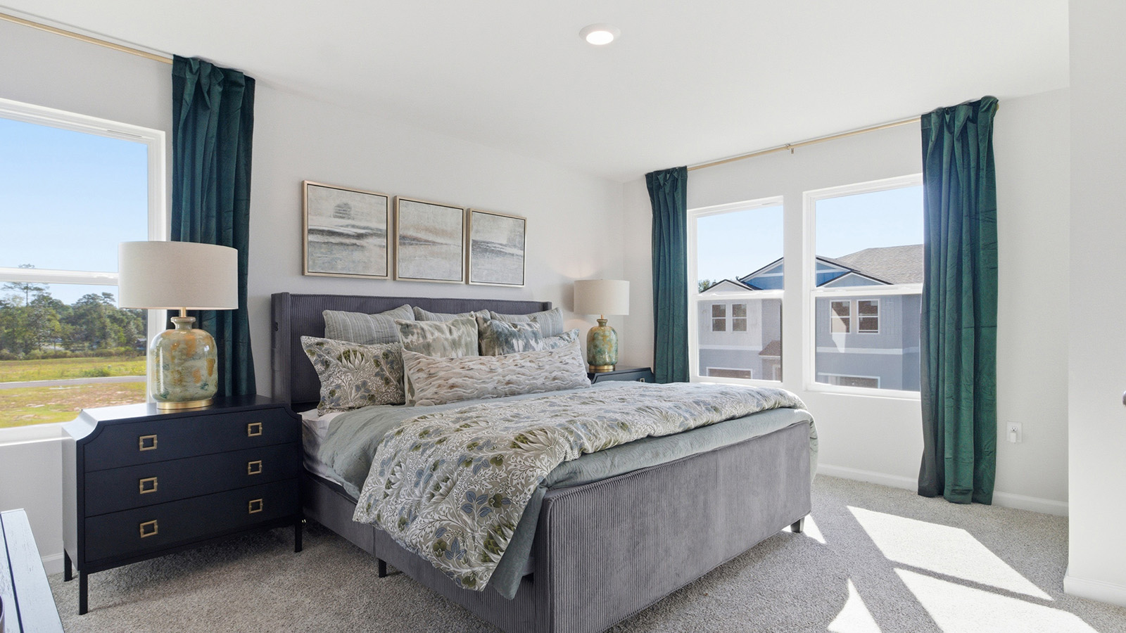 a modern and spacious 3-bedroom 2 ½-bathroom townhome