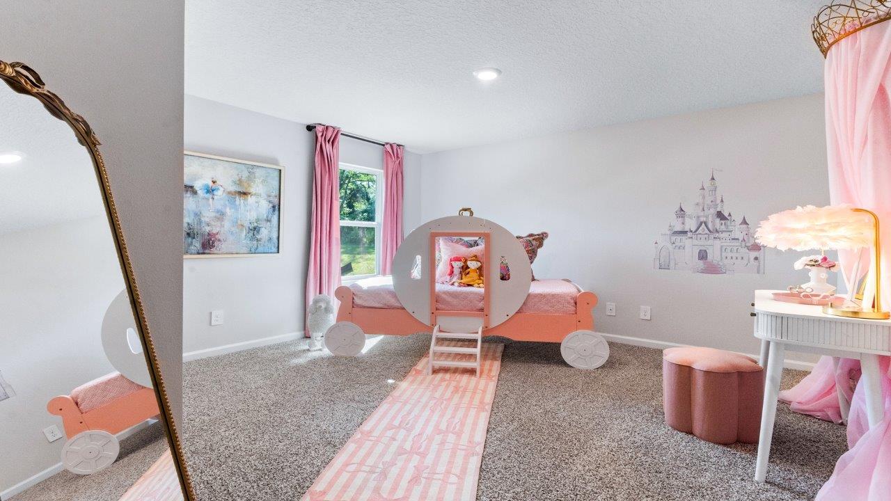 The Belfort is a 4-bedroom, 2.5-bathroom two-story home with over 2200 Sq. Ft.