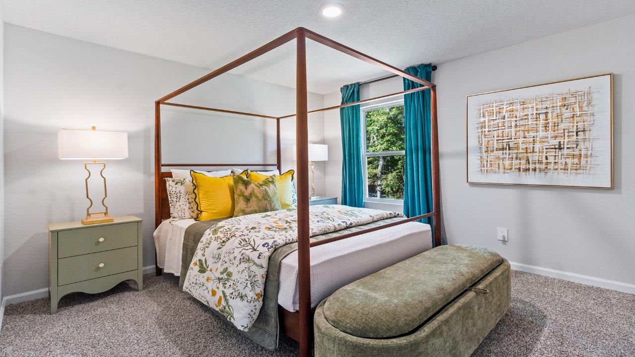 The Belfort is a 4-bedroom, 2.5-bathroom two-story home with over 2200 Sq. Ft