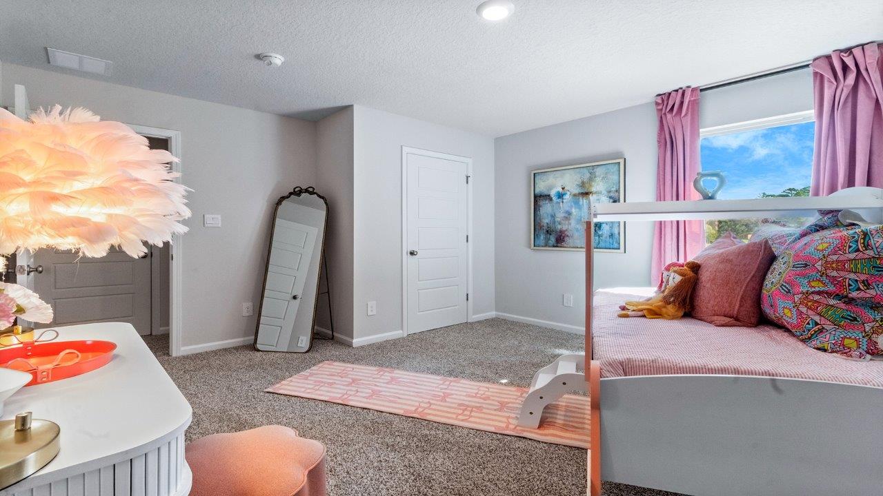 The Belfort is a 4-bedroom, 2.5-bathroom two-story home with over 2200 Sq. Ft