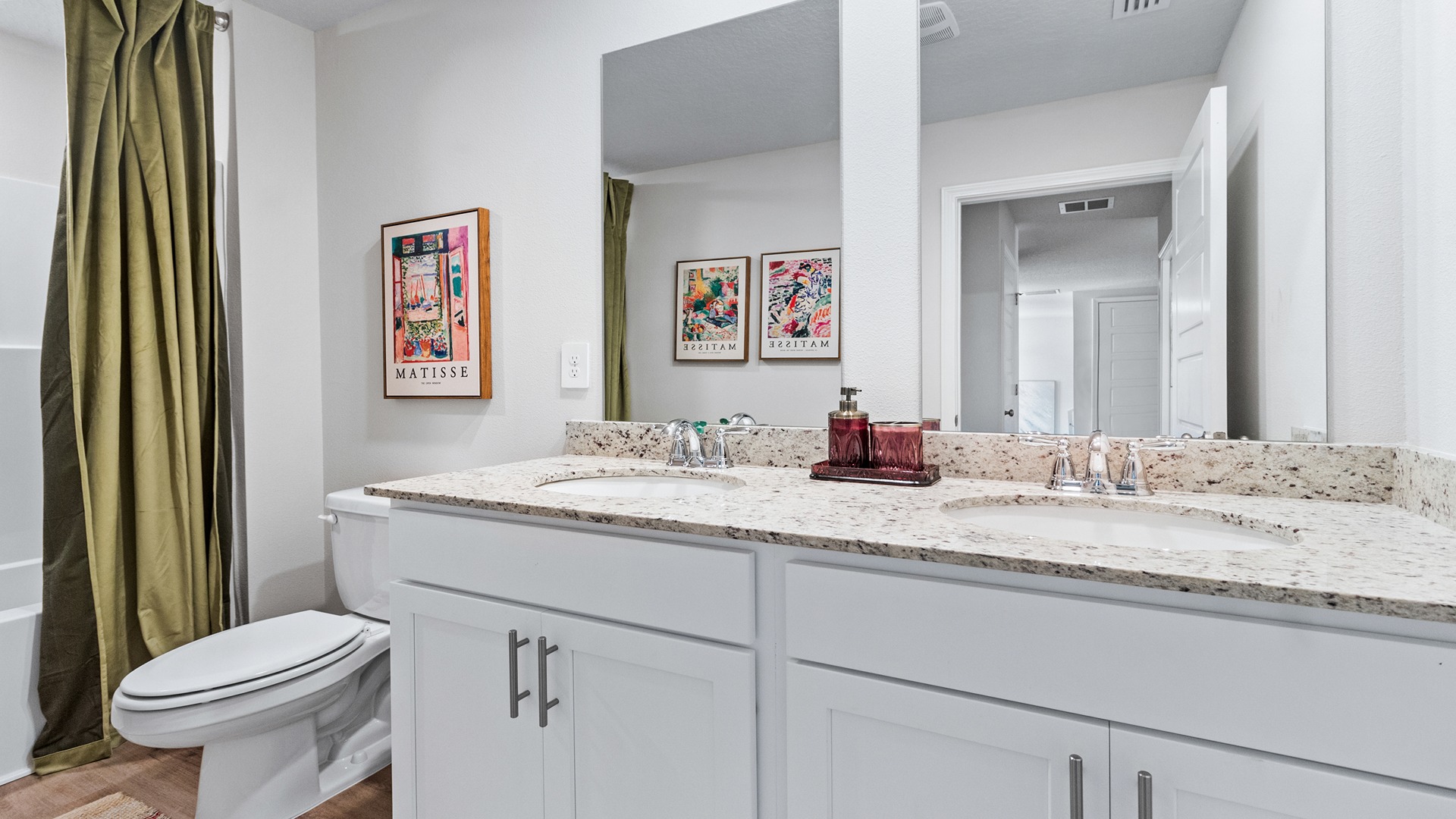 The Belfort is a 4-bedroom, 2.5-bathroom two-story home with over 2200 Sq. Ft