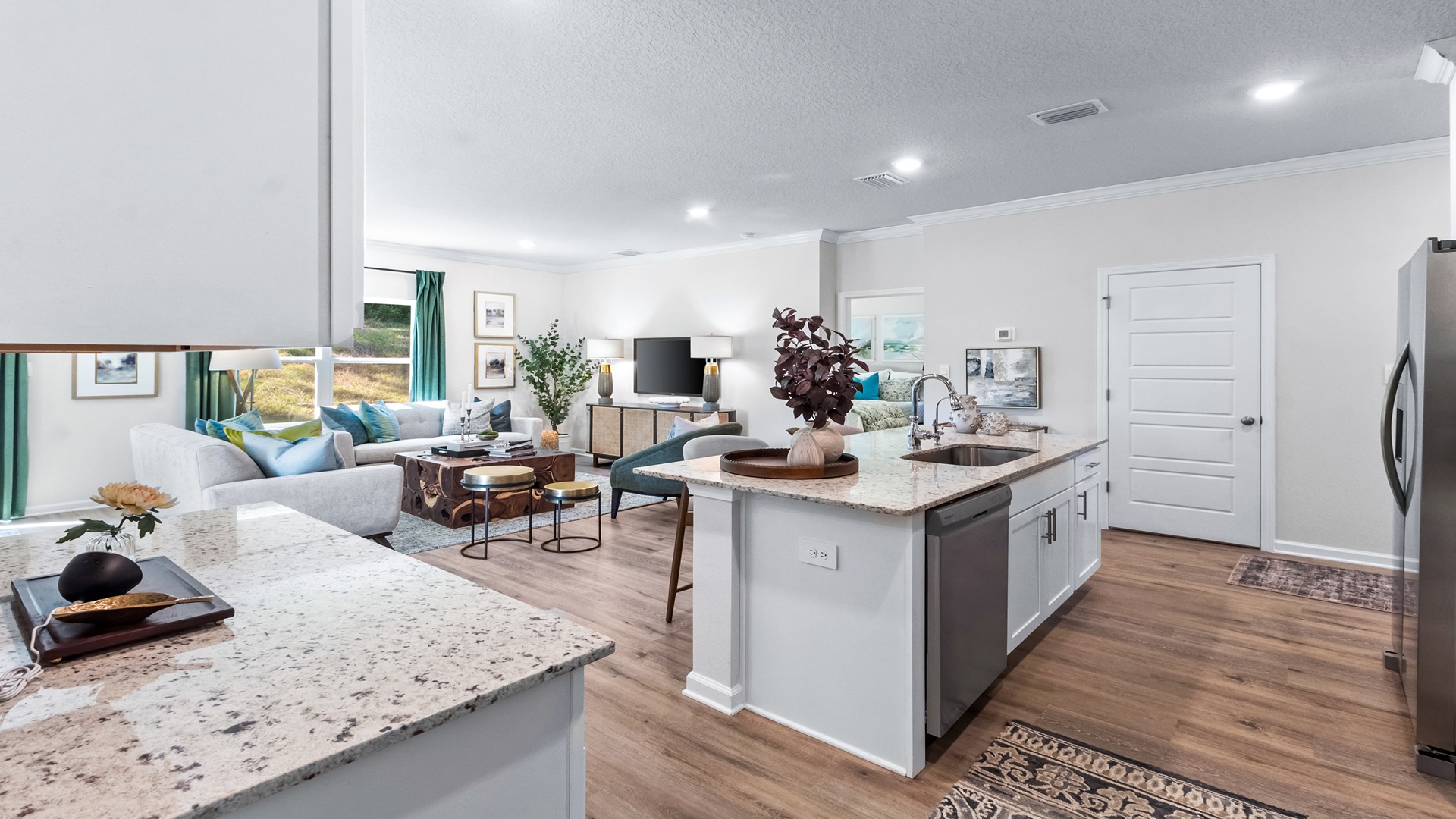 a 4-bedroom, 2.5-bathroom two-story home with over 2200 Sq. Ft.