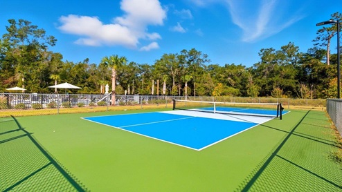 Pickleball court