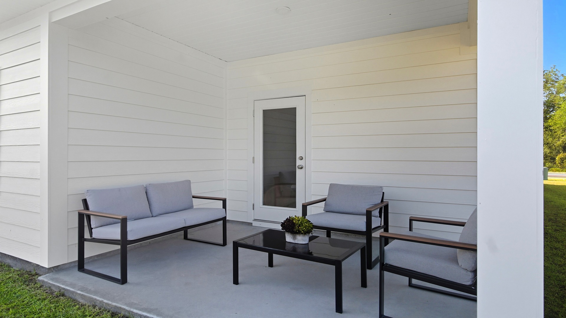 The one-level Beau plan is a spacious, 4-bedroom, 2 bath design in 1,799 square feet