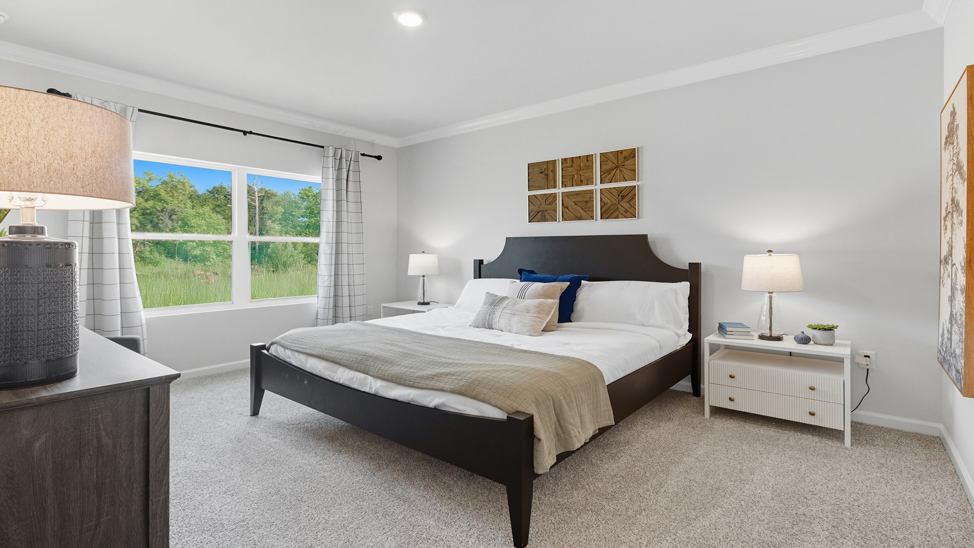 The one-level Beau plan is a spacious, 4-bedroom, 2 bath design in 1,799 square feet