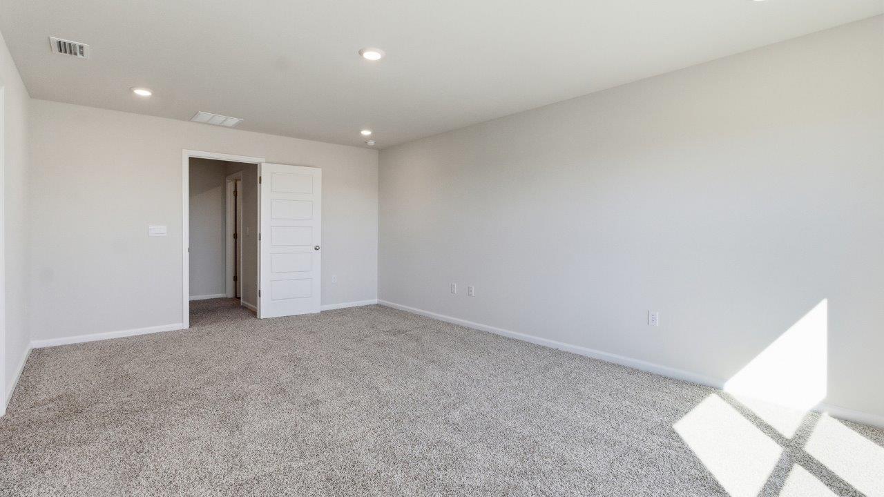 The Carol is a two-story home with 5 bedrooms, 3 bathrooms