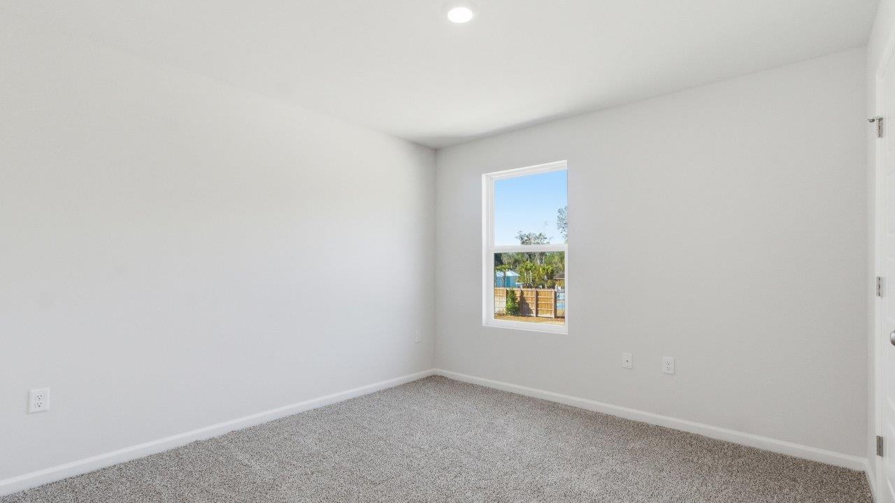 The Carol is a two-story home with 5 bedrooms, 3 bathrooms