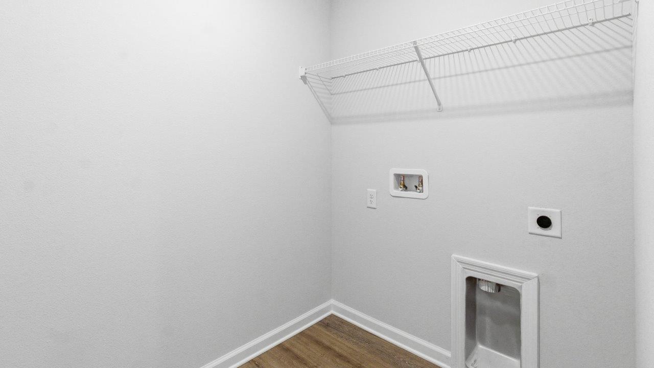 The Carol is a two-story home with 5 bedrooms, 3 bathrooms