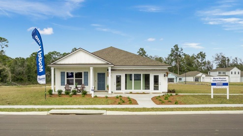 The Misting Springs Model home
