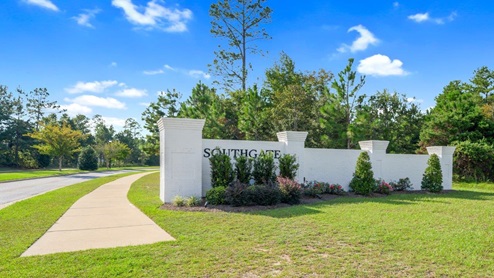 Southgate community sign