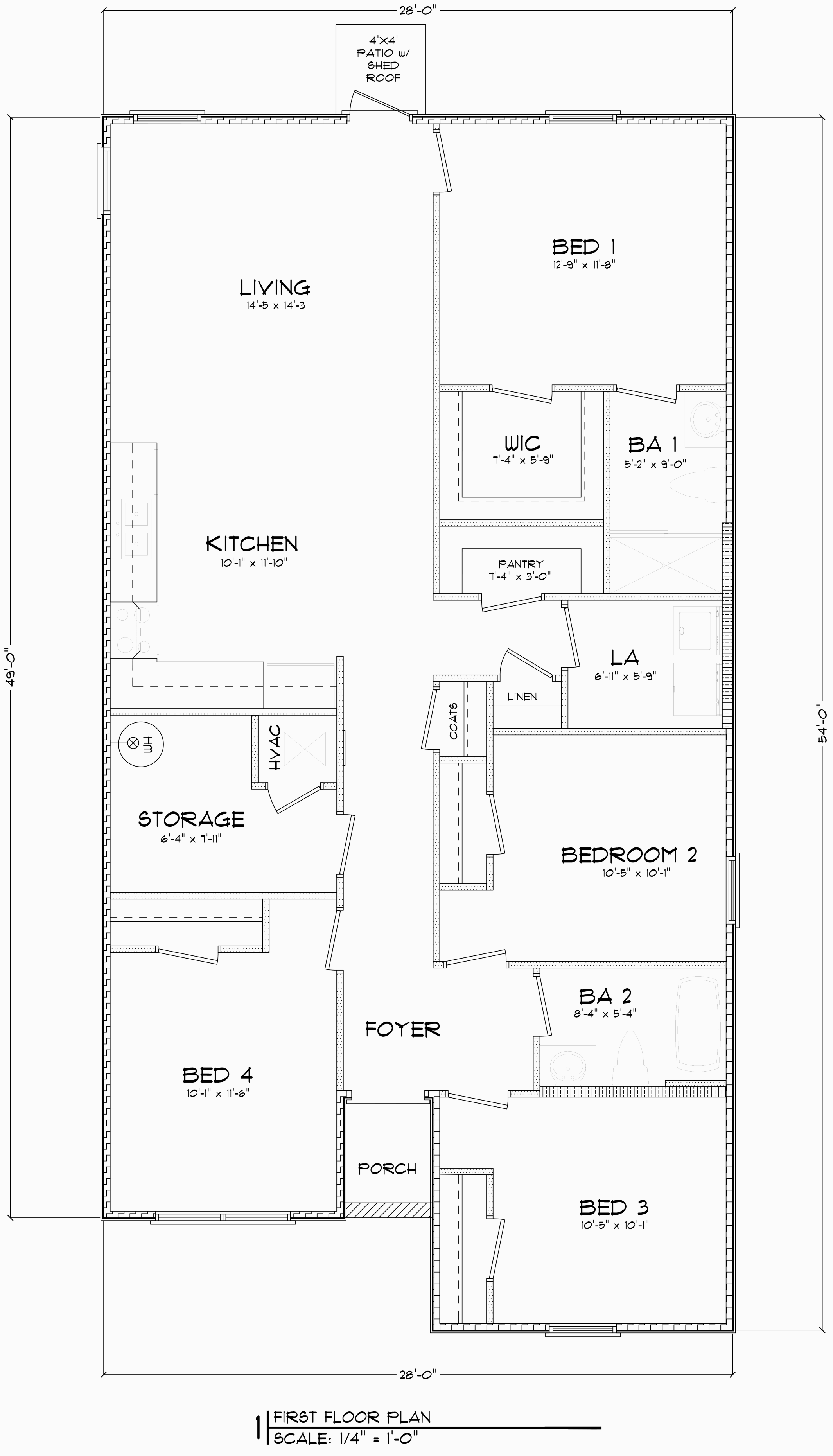 The Sullivan Plan is a beautiful 4-bedroom, 2-bathroom home in Southgate.
