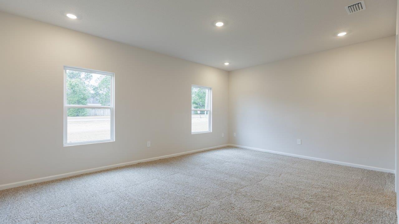 This floorplan features 4 bedrooms, 3 bathrooms, and approximately 2,458 square feet