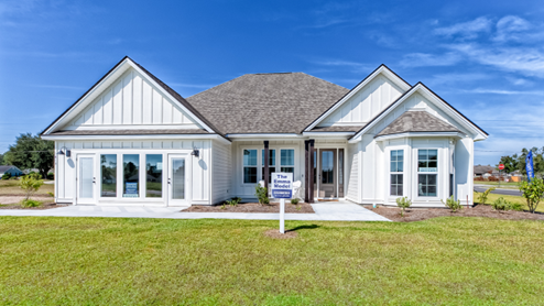The Emma is a beautiful 3 bed, 2 bath home with a 2-car garage spanning over 2200 square feet of living space.