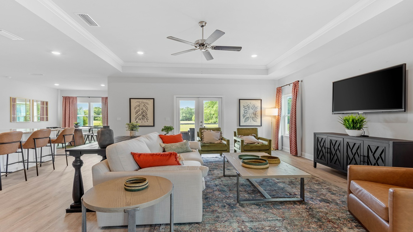 The Camden is a 4-bedroom, 3.5-bathroom home with a study
