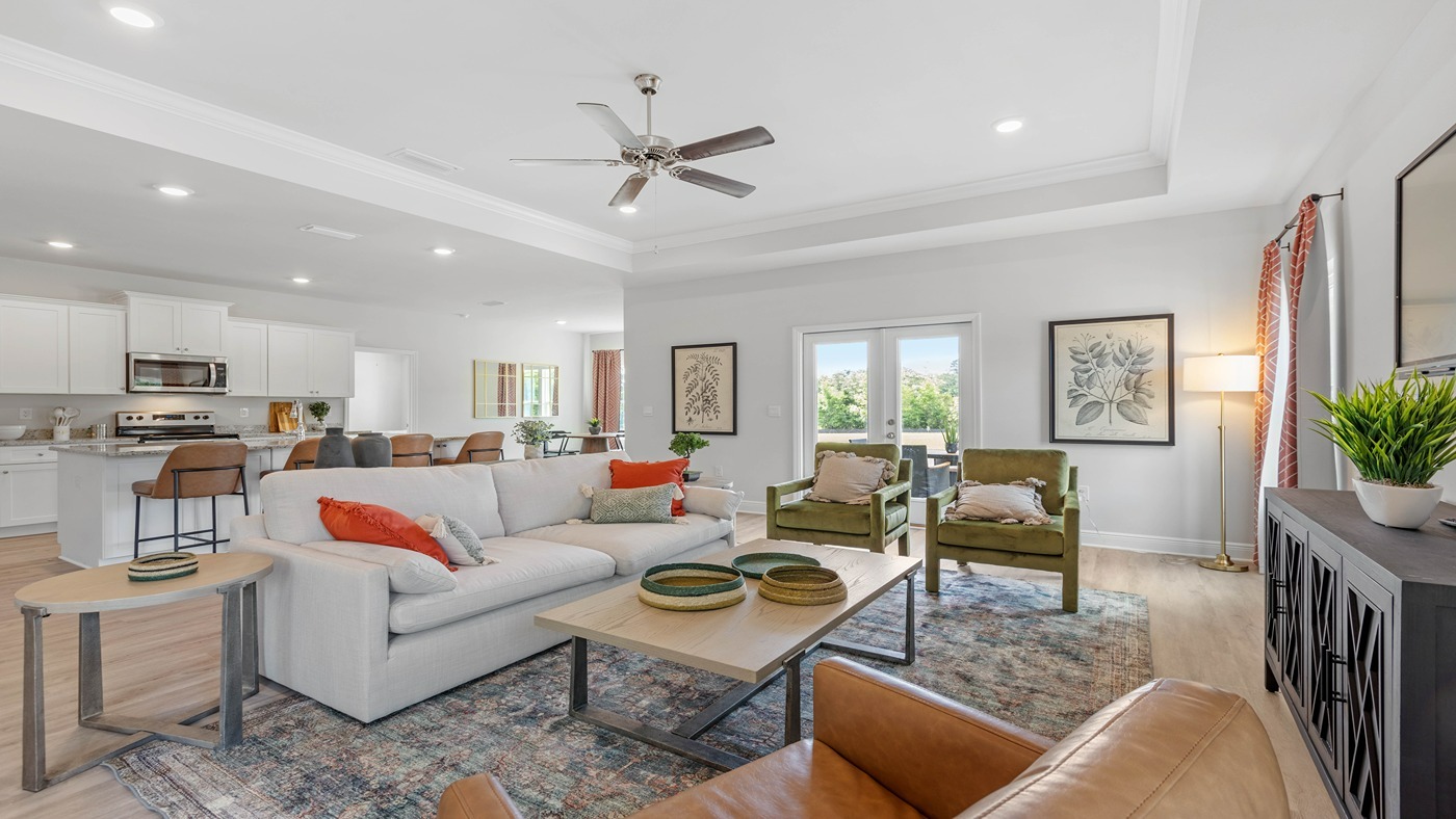 The Camden is a 4-bedroom, 3.5-bathroom home with a study