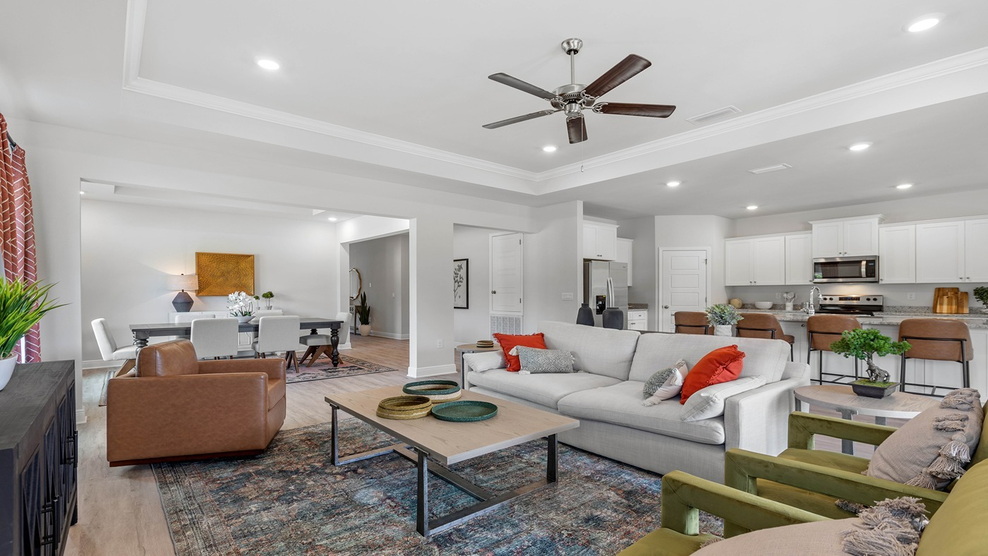 The Camden is a 4-bedroom, 3.5-bathroom home with a study