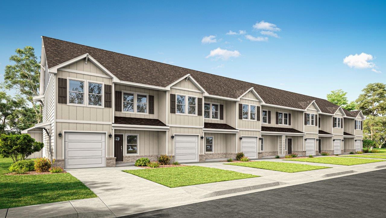 McClain townhome rendering